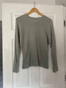 Lululemon Womens S XS Cashlu Knit Pullover Cashmere Blend Sweater Top Athleisure - Picture 1 of 5