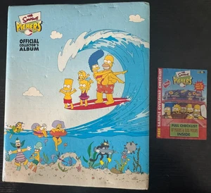 The Simpsons Pickers | Collector's Album Complete Set 120/120 + 6 Letters | Tazo - Picture 1 of 12