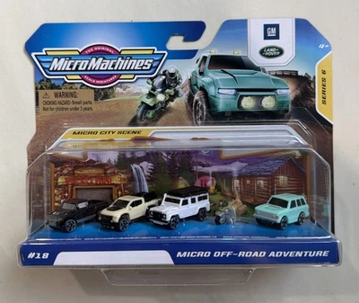 NEW 2021 Micro Machines Series 6 OFF-ROAD ADVENTURE Land Rover Hummer #18 - Image 1 of 4