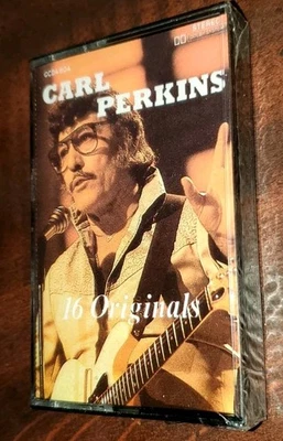 Carl Perkins 16 Originals (Cassette 1986 Golden Circle Inc) New Sealed Greatest  - Image 1 of 3