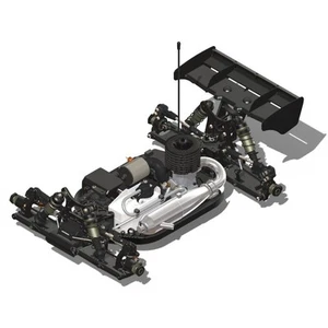 204900 HB Hot Bodies D8RS 1:8 Buggy Bausatz Nitro Off-Road - Bild 1 von 1