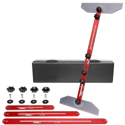 Инструмент для шаблона протектора лестницы, квадратный датчик протектора каркаса лестницы алюминиевый сплав Me... - Изображение 1 из 4