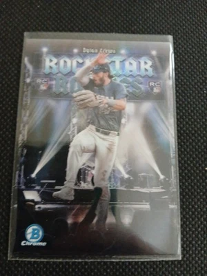 DYLAN CREWS 2025 BOWMAN #RR-15 CHROME ROCKSTAR INSERT ROOKIE RC NATIONALS - Image 1 of 3