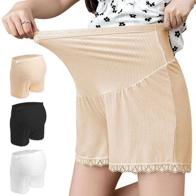 Pijama feminino de cetim curto aconchegante leve divertido lounge shorts calças de dormir EUA - Imagem 1 de 4