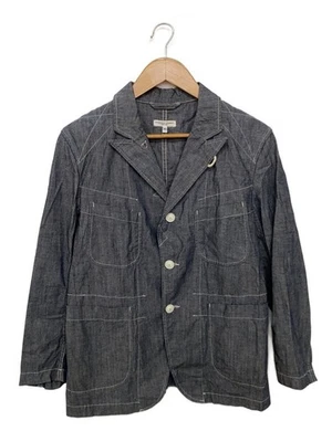 Engineered Garments Long Sleeve Shirt XS Indigo Cotton Plain #EK AEA - Image 1 of 4