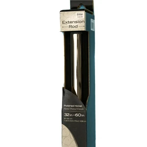 Cambria Premier varilla de extensión ajustable 32”-60” pulgadas níquel pulido - Imagen 1 de 2