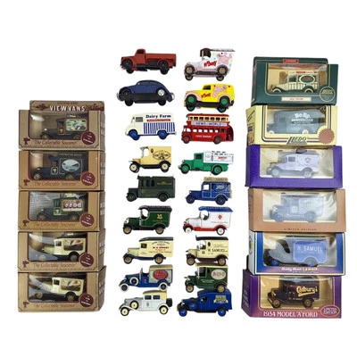 Job Lot x29 Of LLedo Promotional Model Brands Range Vehicles Van Truck Lorry Car - Image 1 of 4