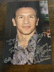 Ray Boom Boom Mancini Signed AUTOGRAPH 4x6 Photo Boxing - Picture 1 of 1