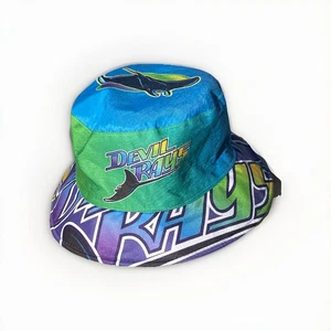 Tampa Bay Devil Rays Reversal Bucket Hat Stadium Giveaway Fan Baseball MLB Rare - Picture 1 of 6