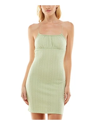 ULTRA FLIRT Womens Green Unlined Pullover Short Dress M - Image 1 of 3