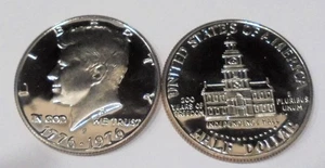 Sehr schöner 1976er PP Bicentennial Kennedy Half Dollar - Bild 1 von 3