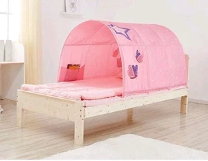 J'adore Paris magisches Mädchen Prinzessin Bett Zelt/rosa Spiel Baldachin Standard Twin - Bild 1 von 5