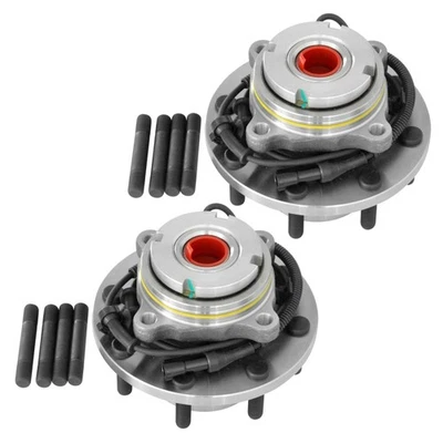 2pcs Front Wheel Bearing Hub Kit for 1999-04 Ford F-250  F-350 F-450 Super Duty — 第 1/3 张图片