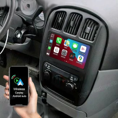 PARA 2001-2007 CHRYSLER TOWN & COUNTRY CARPLAY ANDROID COCHE ESTÉREO RADIO GPS 32 GB Foto 1 de 4