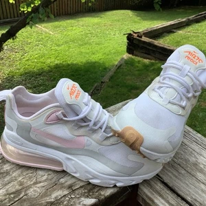 Nike Air Max 270 React - Blanco Rosa Espuma - Mujer Talla 7 (CZ0372-101) - Imagen 1 de 11