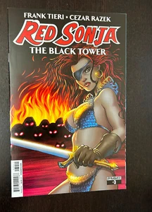 Red Sonja Black Tower #3 (Dynamite Comics 2014) -- Amanda Conner VARIANTE -- Sehr guter Zustand - Bild 1 von 2
