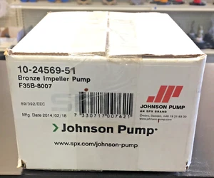 Johnson 10-24569-51 Heavy Duty Impeller Raw Water Pump - Picture 1 of 3