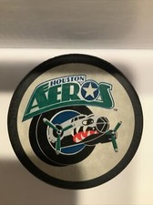 Houston Aeros Hockey Puck AHL NHL #2