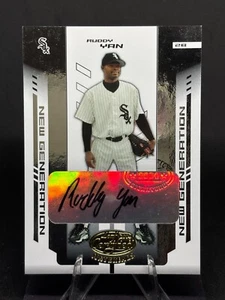 Ruddy Yan 2004 Leaf Certified Materials New Generation Rookie Auto #272 /500 - Picture 1 of 2