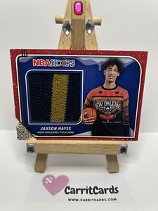 JAXSON HAYES 2019-20 Panini Hoops Rookie Sweaters Winter Patch New Orleans RC