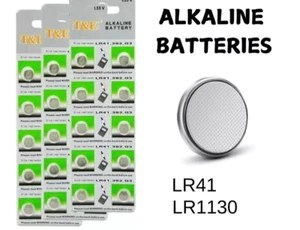 LR41 LR44 LR721 LR69 LR754 LR936 LR43 LR1120 LR920 LR1130 ALKALINE BATTERIES - Picture 1 of 1