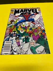 MARVEL AGE #114 (1992) NM Newsstand Very 1st Spider-Man 2099 O'hara Spidey 30th - Picture 1 of 8