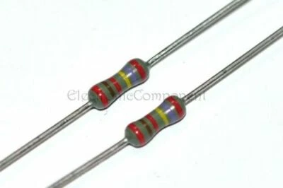 100pcs - PHILIPS MRS25 1.05K~9.88K 0.6W 1% 50ppm 350V Resistor - Image 1 of 4
