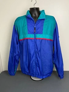 Vintage 90s Sierra Sport Pullover Windbreaker Hooded Adjustable Size XL - Picture 1 of 9