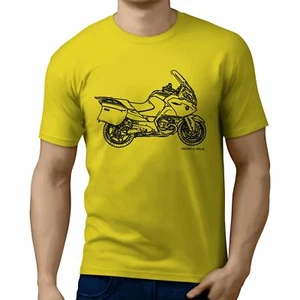 JL Illustration For A BMW R1200RT 2010 Motorbike Fan T-shirt - Picture 1 of 24