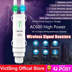Wavlink AC600 Outdoor WIFI Router/AP/CPE Wireless wifi Repeater Extender 2.4/5G - Picture 1 of 12