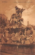 669153) AK Donop Brunnen Detmold in Lippe gelaufen 1912