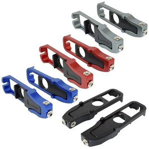 CNC Rear Axle Blocks Chain Adjusters Tensioner For YAMAHA YZF R6  RJ27 2017-2025 - Picture 1 of 20