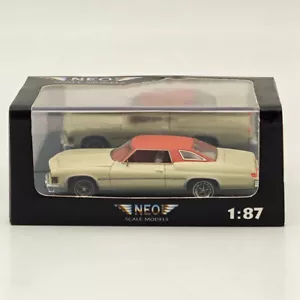 NEO SCALE MODELS 1/87 Buick LeSabre HT Coupe Resin Car Limited Collection Beige - Picture 1 of 7
