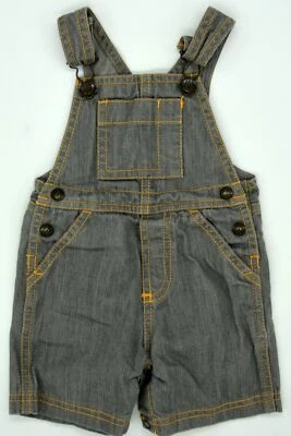 Original Bebé Vaqueros Pantalón con Peto De Petit Bateau Talla 6M - Imagen 1 de 2