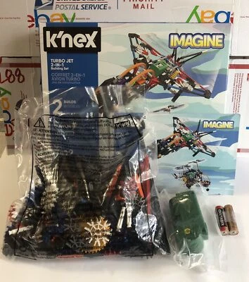 Nuevo K’NEX Turbo Jet 2 en 1 Juego de Construcción 402 Piezas Edades 7+ Juguete de Ingeniería Foto 1 de 4