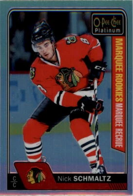 2016-17 O-Pee-Chee Platinum Rainbow #154 Nick Schmaltz - NM-MT - Image 1 of 2