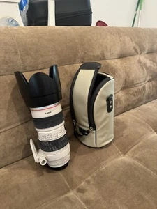 Canon EF 70-200mm f2.8 L IS USM w/ Bag - Picture 1 of 2
