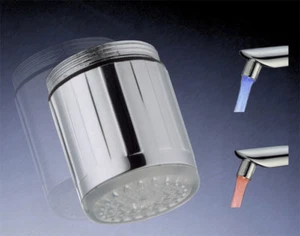 BATTERIELOSE BELEUCHTUNG: BLAU & ROT LEDS FÜR ARMATUR BAD KÜCHE NIEDERDRUCK - Bild 1 von 1