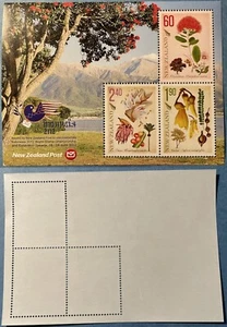New Zealand 2012 Indonesia Native Trees S/S Sg-MS3378 MNH OG Bk16 - Picture 1 of 1