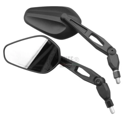 Espejo retrovisor negro izquierdo derecho para YAMAHA TRACER XSR 700 900 FJ07 FJ09 MT09 Foto 1 de 4