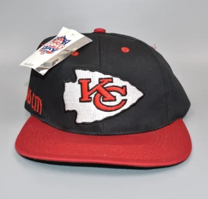 Kansas City Chiefs Vintage Twins Enterprise Snapback Cap Hat - NWT - Picture 1 of 6