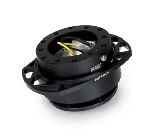 NRG Quick Release Gen For 2.0 - Black SFI Body / Cutout Ring SRK-257-1BK - Picture 1 of 2