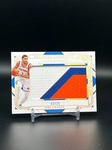 Obi Toppin 2020-21 Panini National Treasures Rookie Jumbo Patches #03/25 READ - Picture 1 of 3