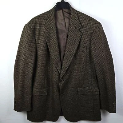 Blazer Austin Reed Para Hombre 44L Marrón Multi Lana Tweed Abrigo Deportivo Hecho en EE. UU. Foto 1 de 4