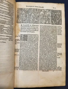 {Gothique Français 1536} Vita Christi  Ludolphe de Saxe - Picture 1 of 7