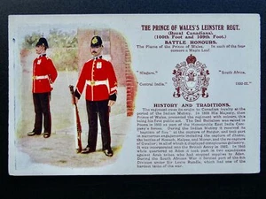 History & Tradition ROYAL CANADIAN POW LEINSTER REGT Postcard Gale & Polden 101 - Picture 1 of 2