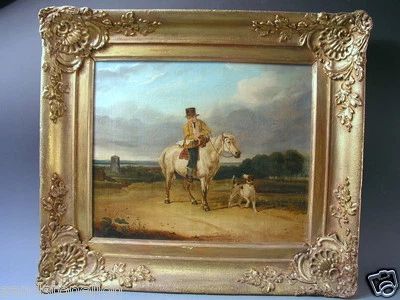 19TH CENTURY BRITISH ENGLISH SCHOOL OIL PAINTING HANCOCK-COOPER' ANTIQUE - Image 1 of 3