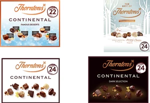 Chocolates Thorntons Colección Continental - Leche o Surtido - Imagen 1 de 10