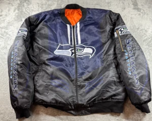 Seattle Seahawks NFL Jacke Herren Medium Apparel Bomberjacke - Bild 1 von 10