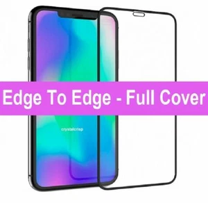 Tempered Glass SCREEN PROTECTOR iPhone 15 14 13 12 11 PRO MAX X XR XS FULL COVER - Picture 1 of 3